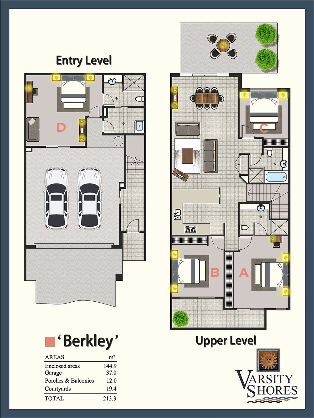 Berkley floorplan