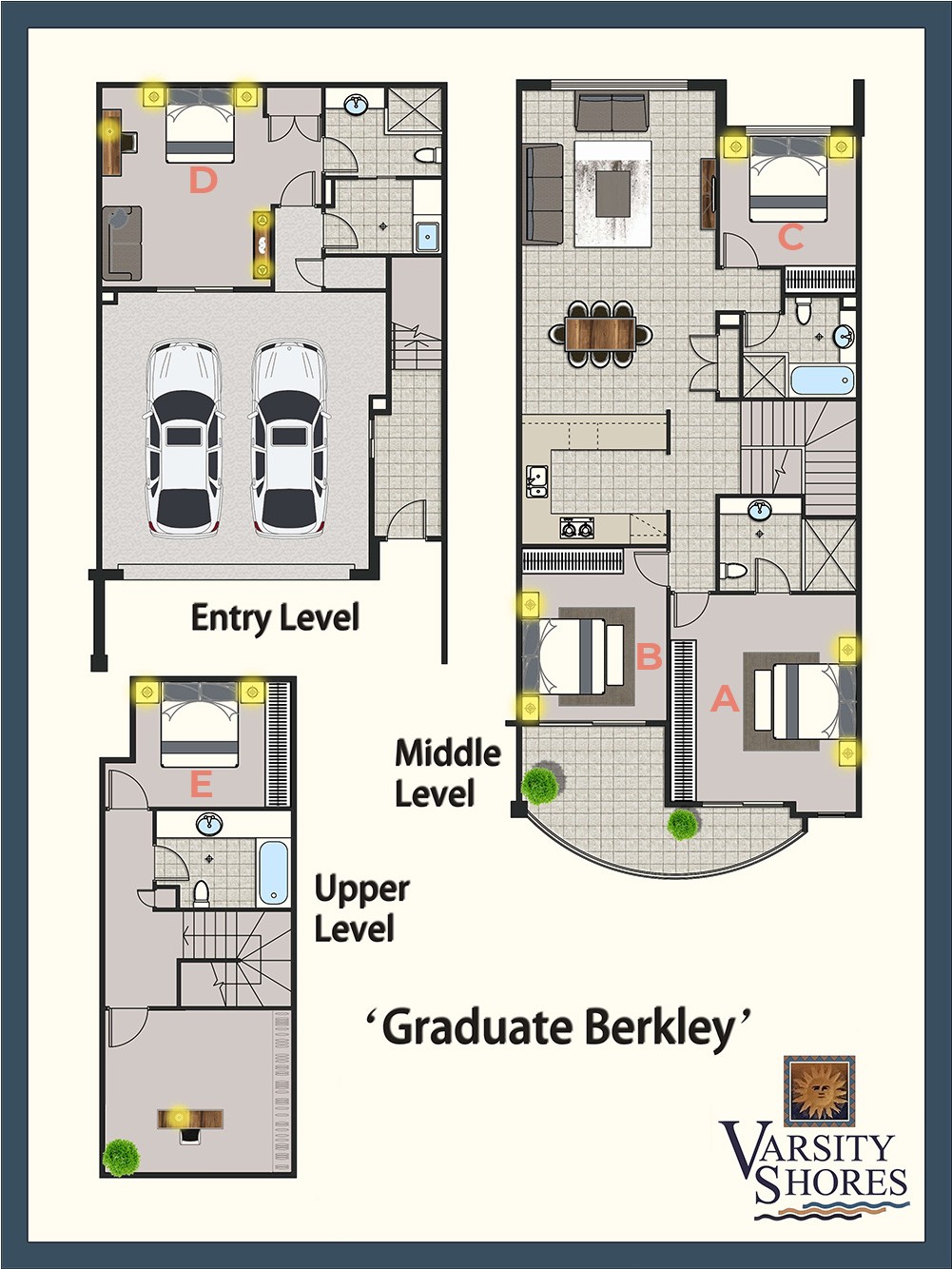 Graduate Berkley floorplan